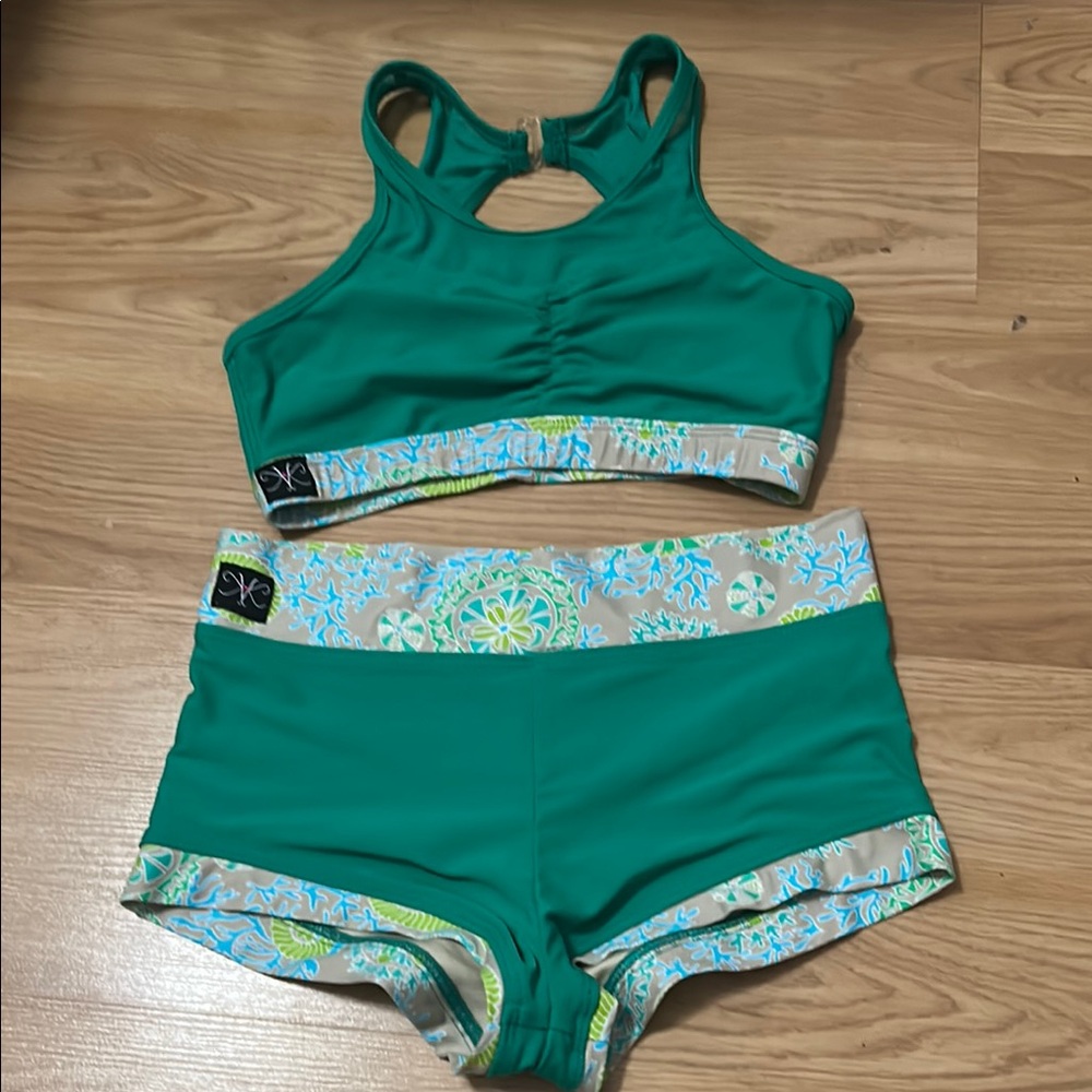 Green Kandi Kouture Set Teen XS